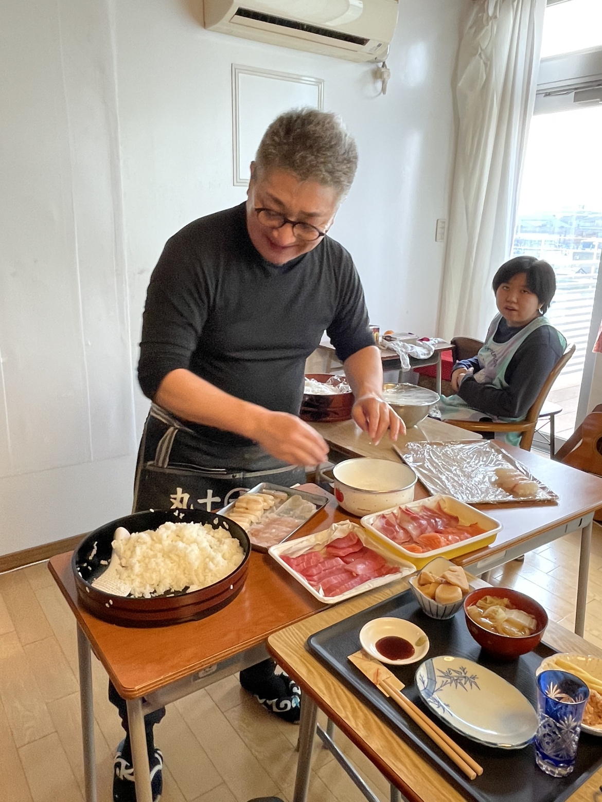 料理長お疲れ様でした